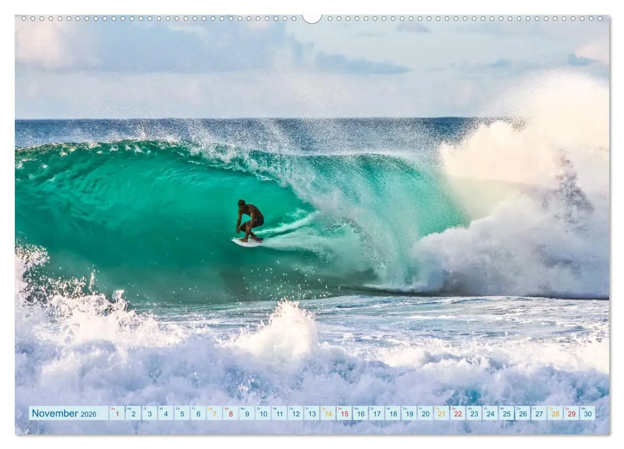Bild: 9783457741498 | Surfen - so cool (hochwertiger Premium Wandkalender 2026 DIN A2...