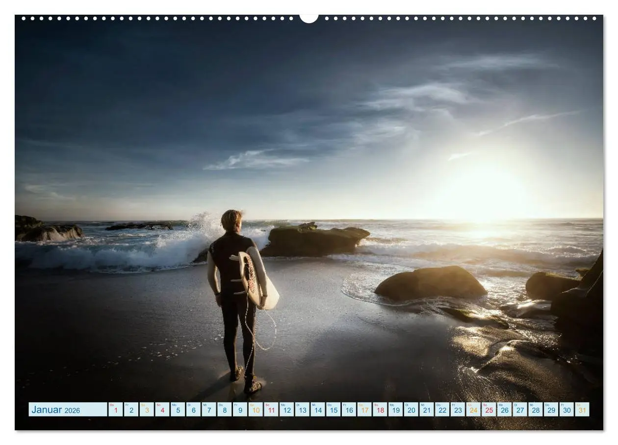 Bild: 9783457741498 | Surfen - so cool (hochwertiger Premium Wandkalender 2026 DIN A2...