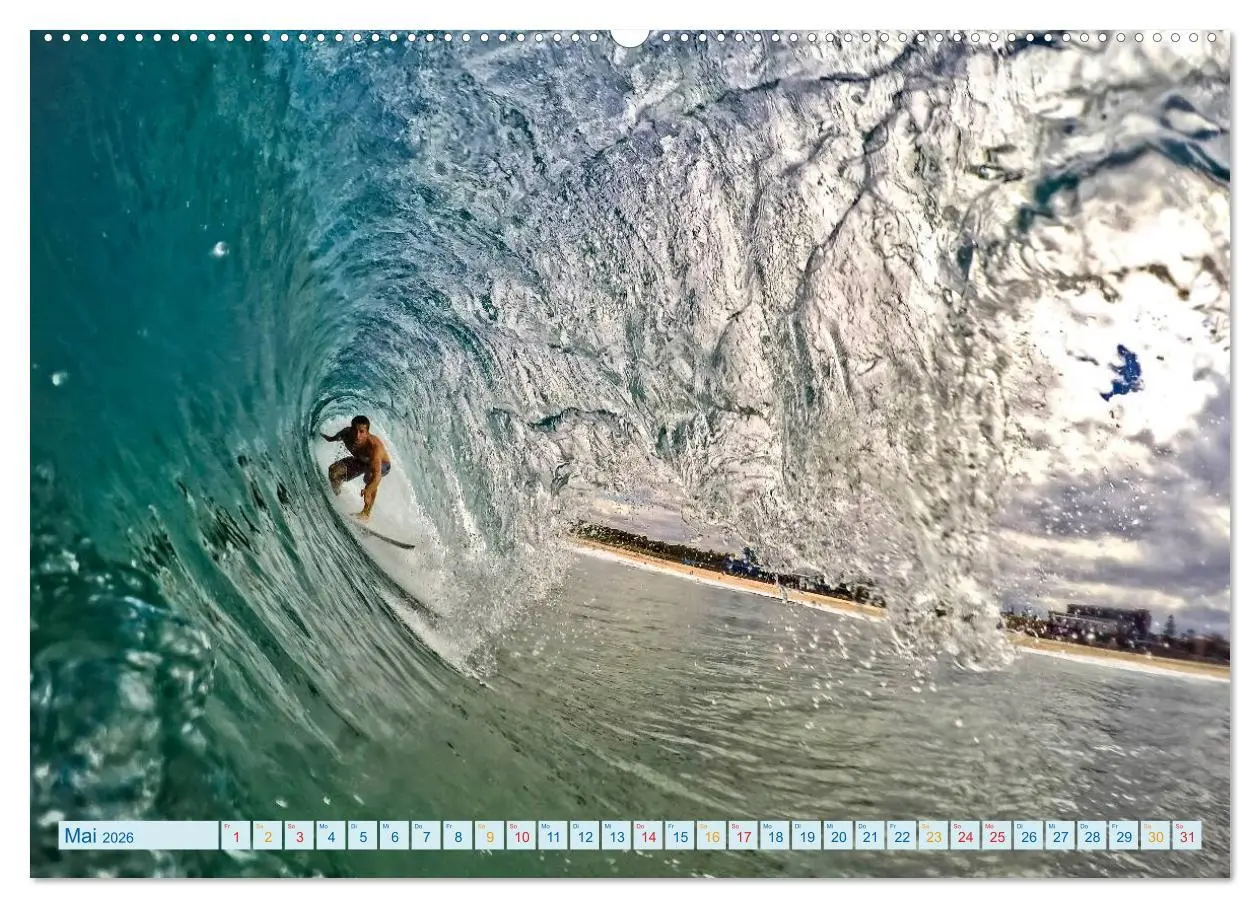 Bild: 9783457741498 | Surfen - so cool (hochwertiger Premium Wandkalender 2026 DIN A2...