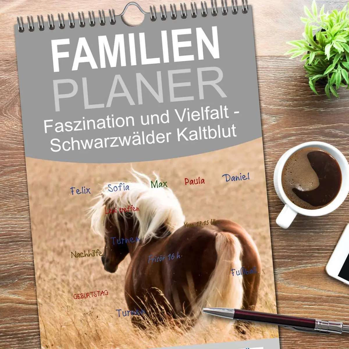 Bild: 9783516521498 | Familienplaner 2026 - Faszination und Vielfalt - Schwarzwälder...