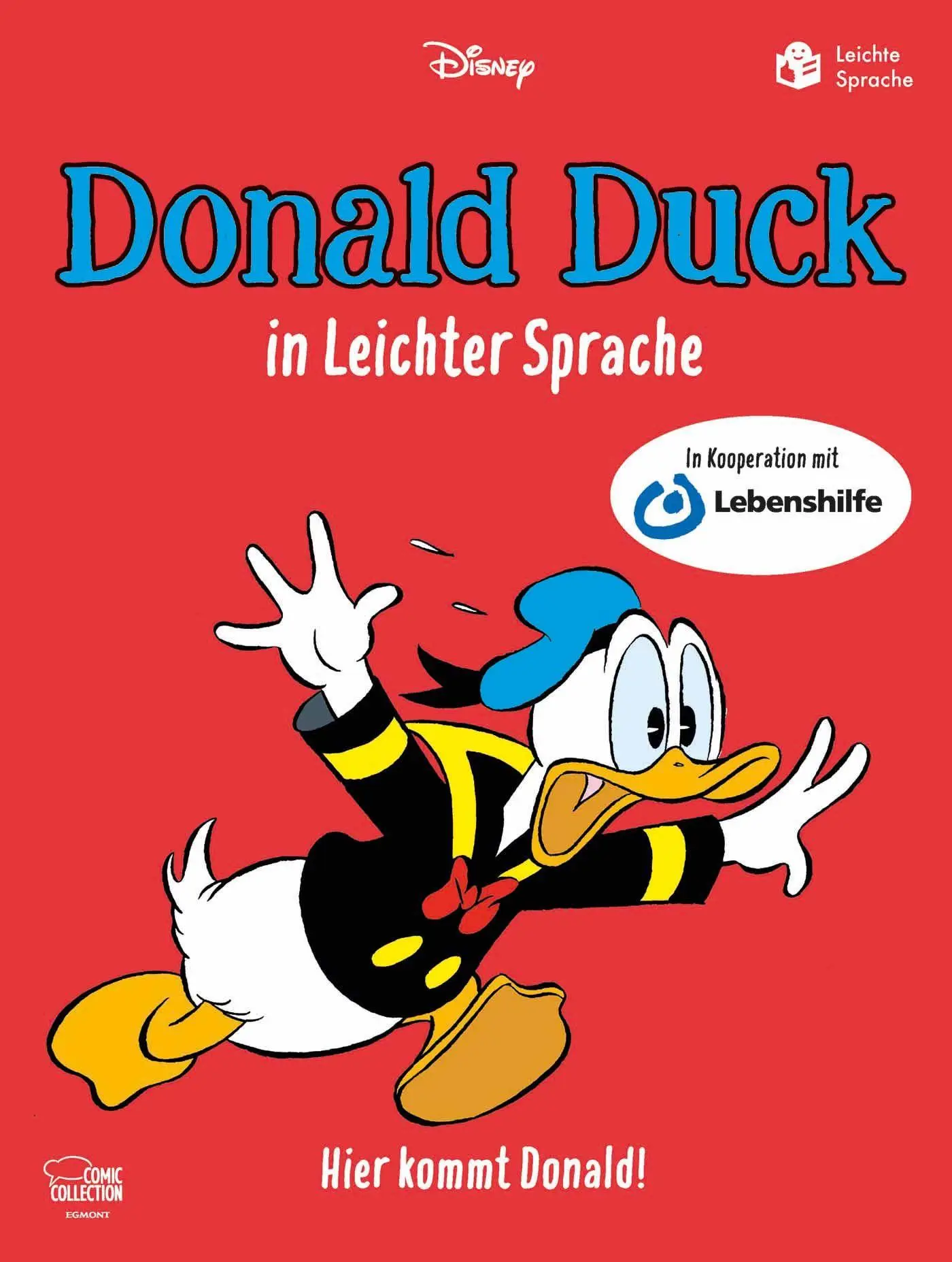 Cover: 9783770411498 | Donald Duck in Leichter Sprache | Hier kommt Donald! | Walt Disney