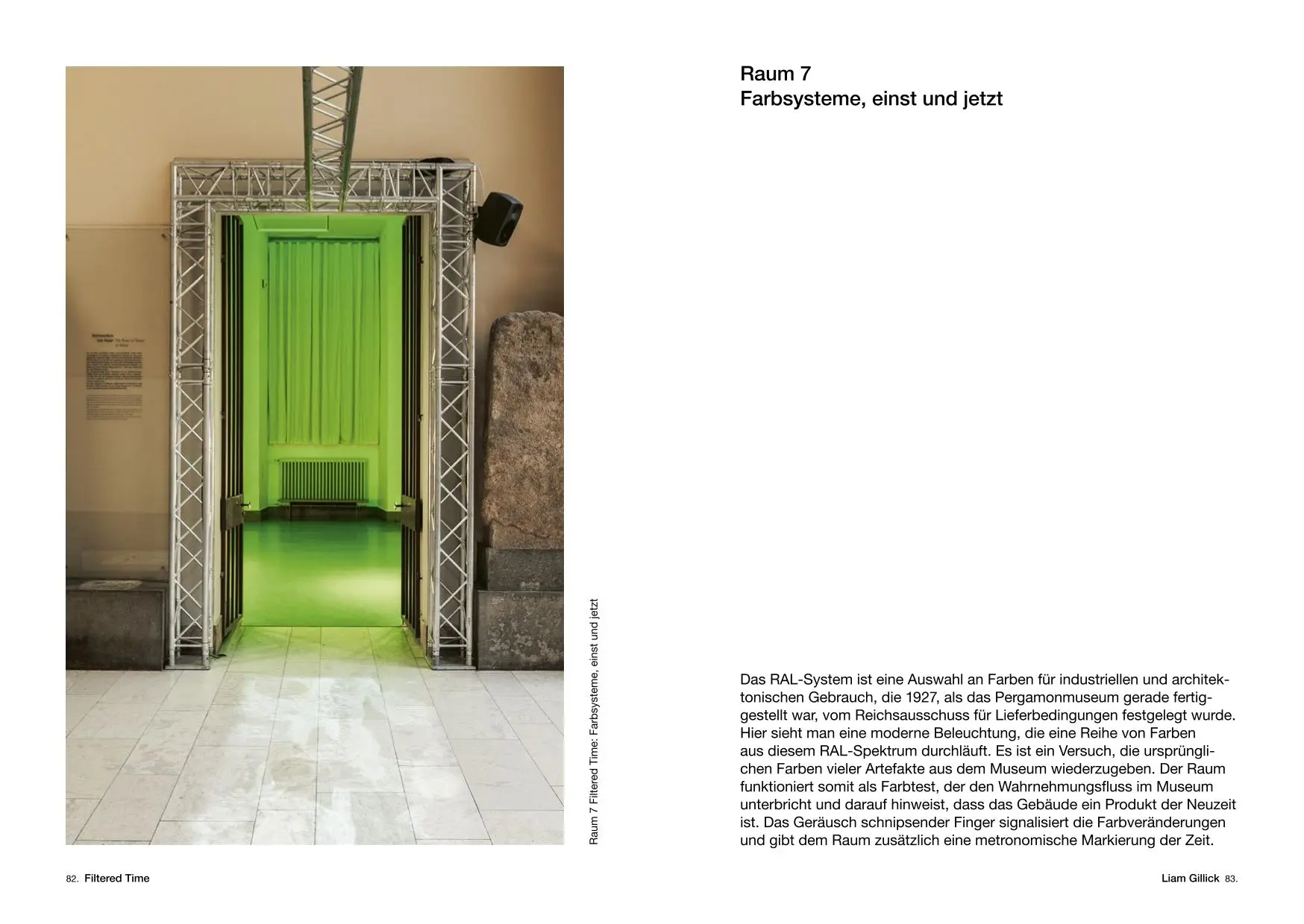 Bild: 9783969121498 | Liam Gillick - Filtered Time. Reflexionen über das Pergamonmuseum