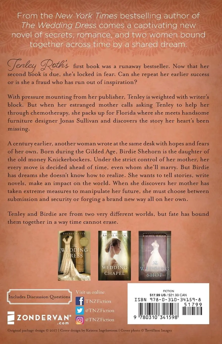 Rückseite: 9780310341598 | The Writing Desk | Rachel Hauck | Taschenbuch | Englisch | 2017