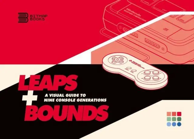 Cover: 9781738401598 | Leaps + Bounds: A Visual Guide to Nine Console Generations | Books