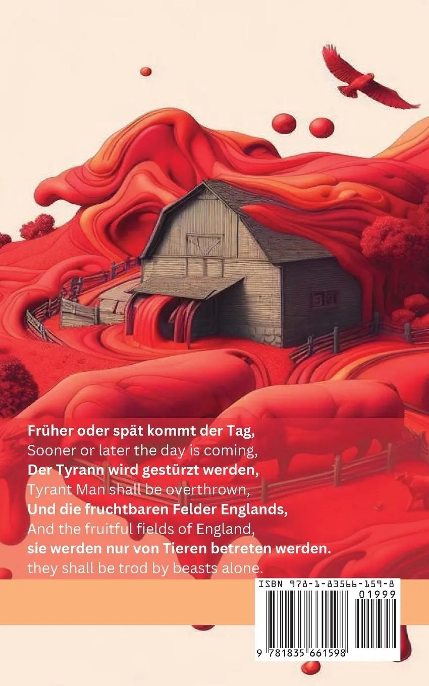 Rückseite: 9781835661598 | Farm der Tiere / Animal Farm | Tranzlaty Deutsch English | Orwell