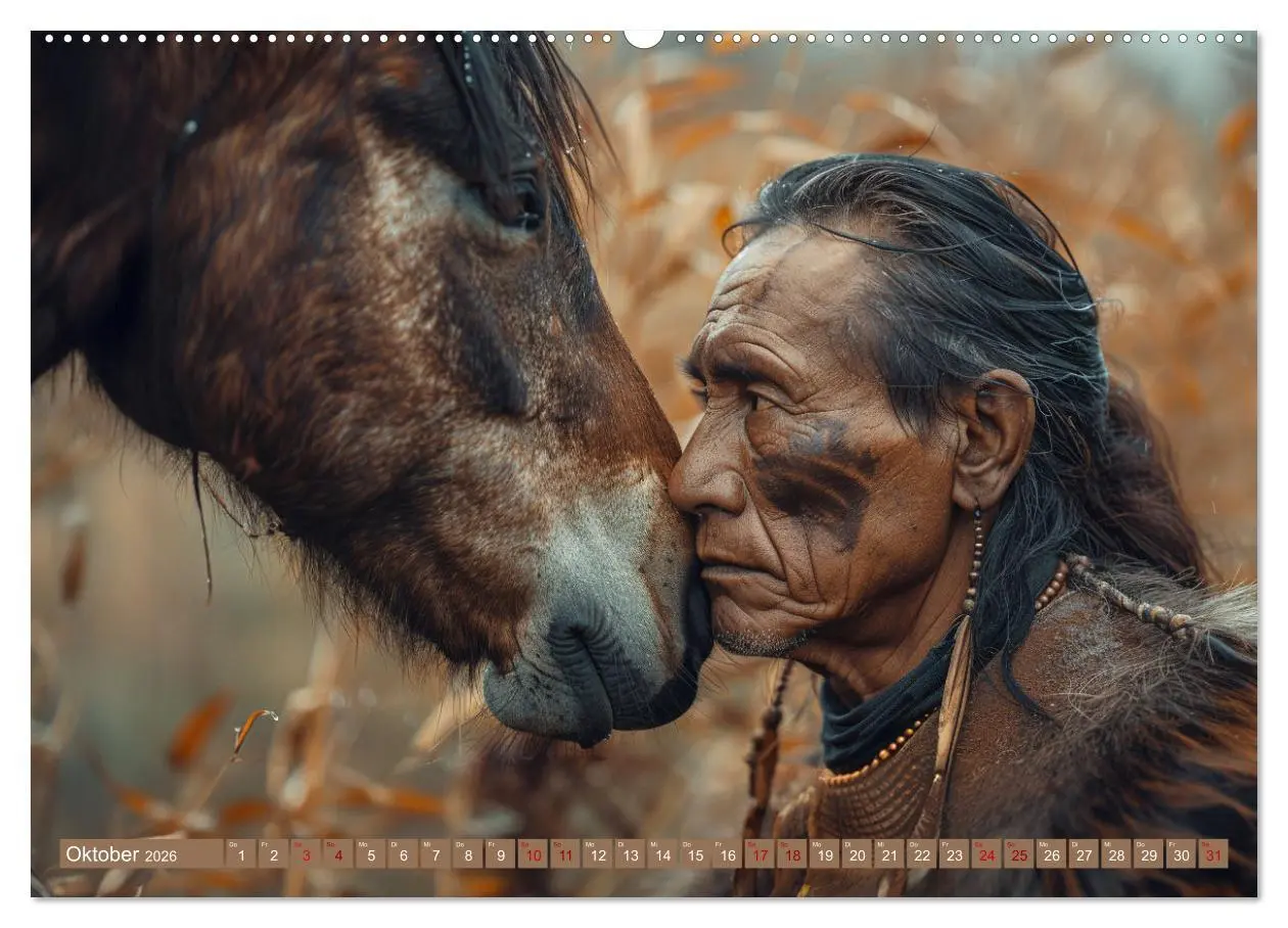 Bild: 9783457421598 | Reise mit der indianischen Seele (hochwertiger Premium Wandkalender...