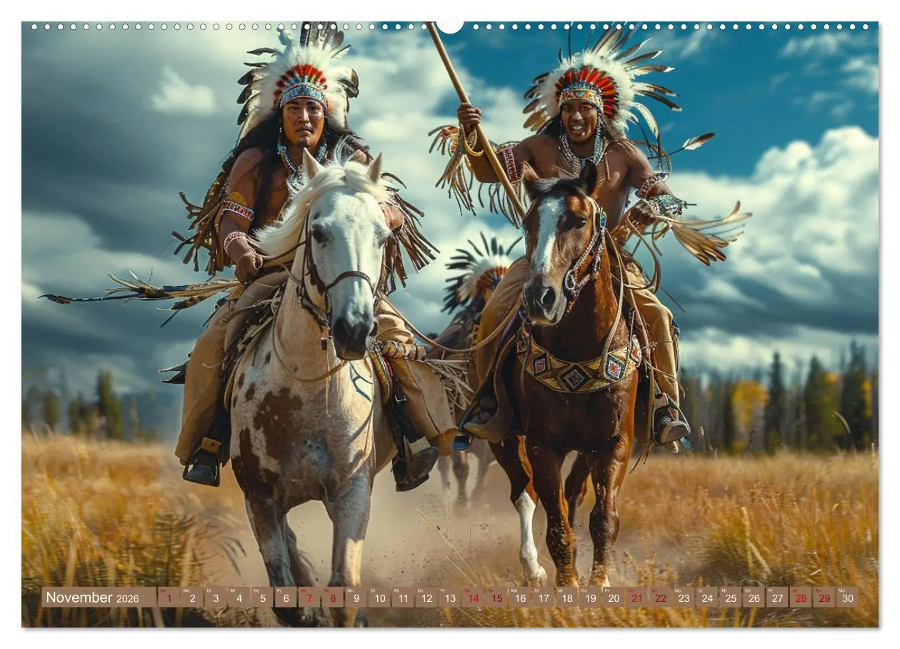 Bild: 9783457421598 | Reise mit der indianischen Seele (hochwertiger Premium Wandkalender...