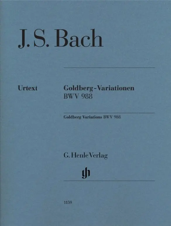 Cover: 9790201811598 | Goldberg-Variationen BWV 988 | Urtextausgabe ohne Fingersatz | Bach