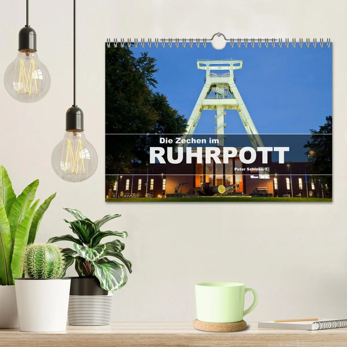 Bild: 9783457341698 | Die Zechen im Ruhrpott (Wandkalender 2026 DIN A4 quer), CALVENDO...