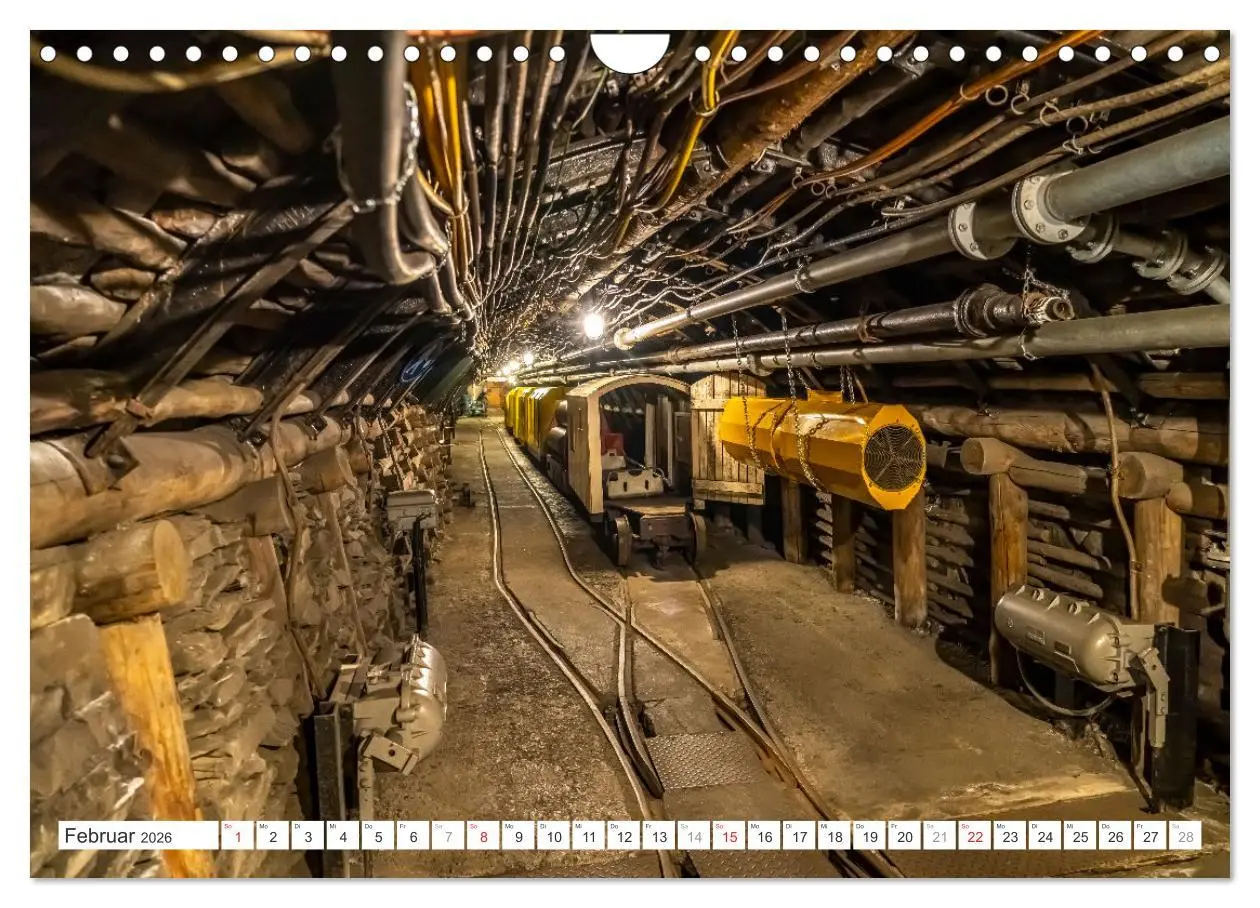 Bild: 9783457341698 | Die Zechen im Ruhrpott (Wandkalender 2026 DIN A4 quer), CALVENDO...