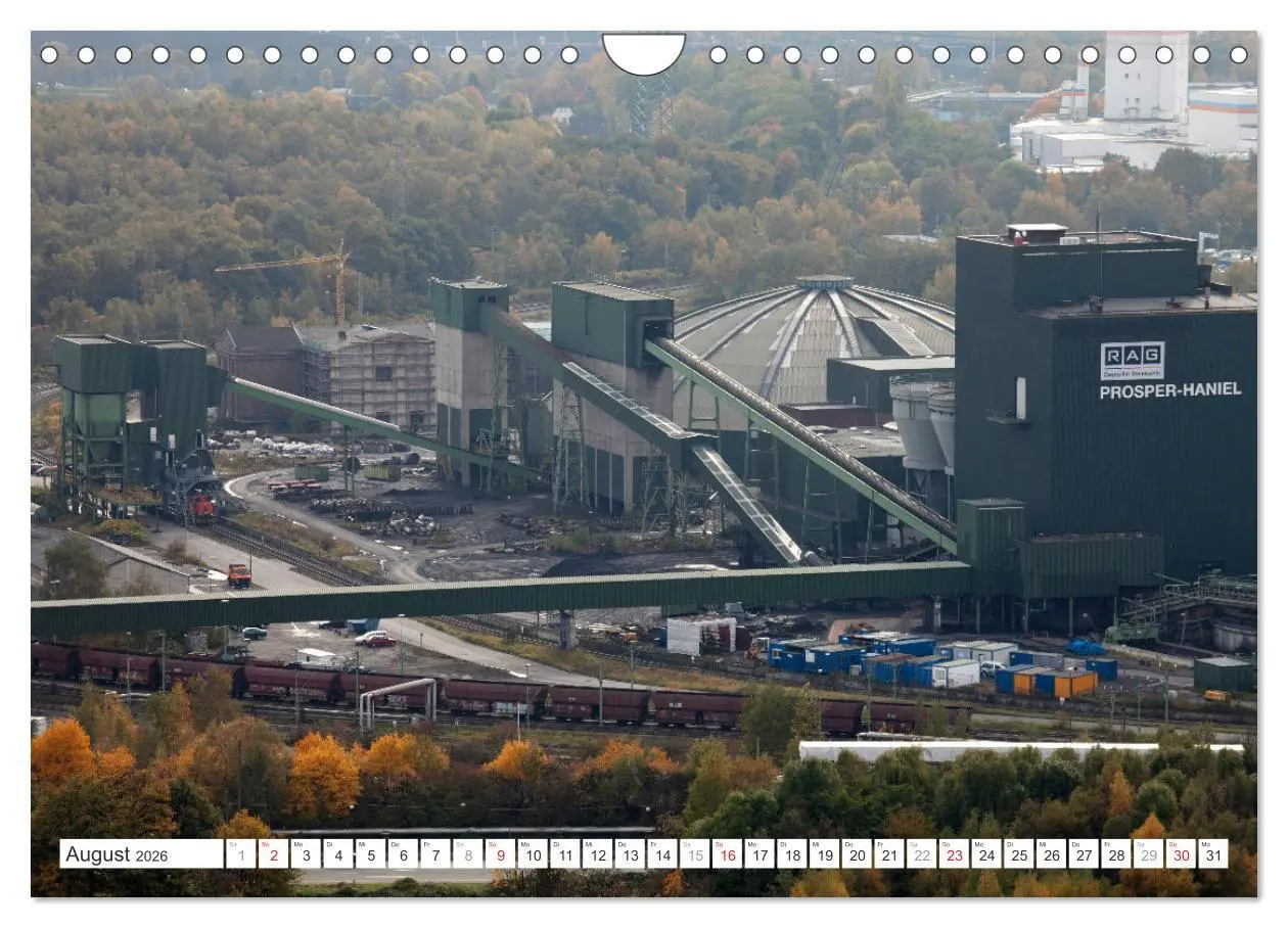 Bild: 9783457341698 | Die Zechen im Ruhrpott (Wandkalender 2026 DIN A4 quer), CALVENDO...