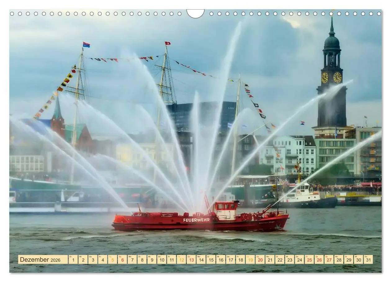 Bild: 9783457961698 | Feuerwehr - weltweit im Einsatz (Wandkalender 2026 DIN A3 quer),...