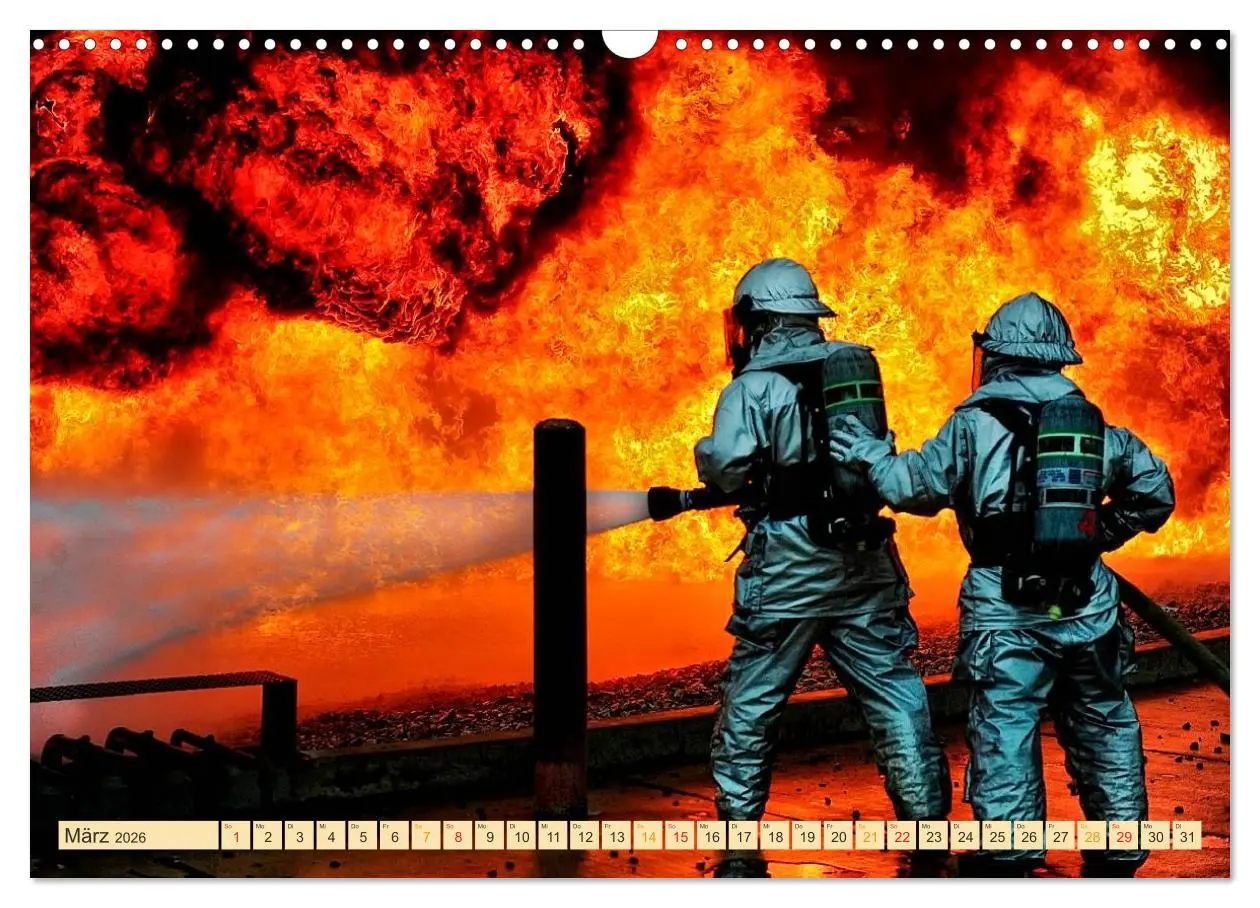 Bild: 9783457961698 | Feuerwehr - weltweit im Einsatz (Wandkalender 2026 DIN A3 quer),...