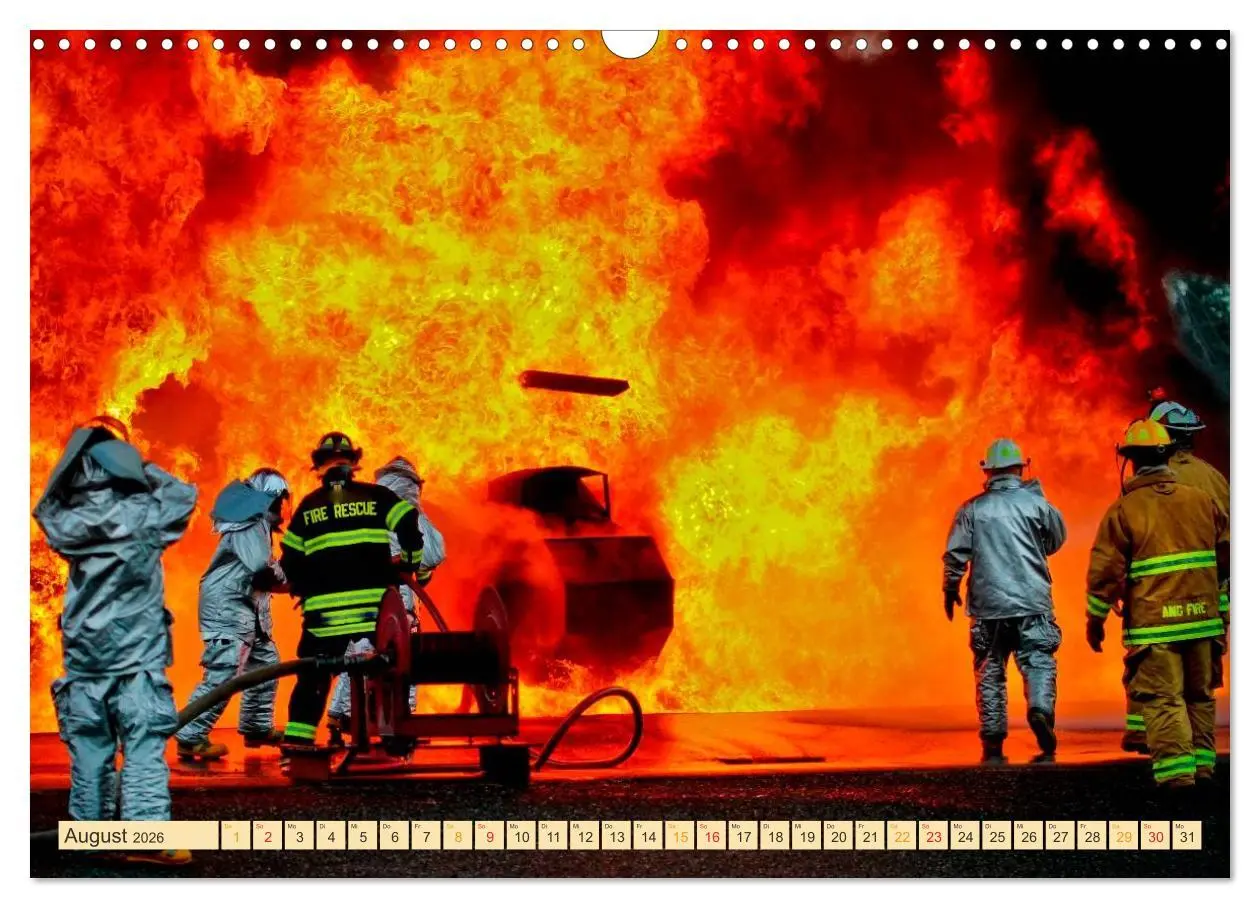 Bild: 9783457961698 | Feuerwehr - weltweit im Einsatz (Wandkalender 2026 DIN A3 quer),...