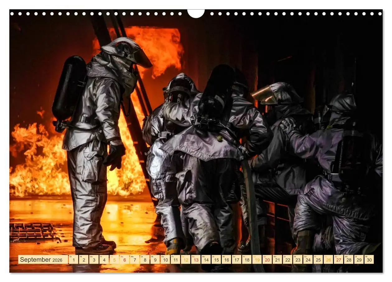 Bild: 9783457961698 | Feuerwehr - weltweit im Einsatz (Wandkalender 2026 DIN A3 quer),...