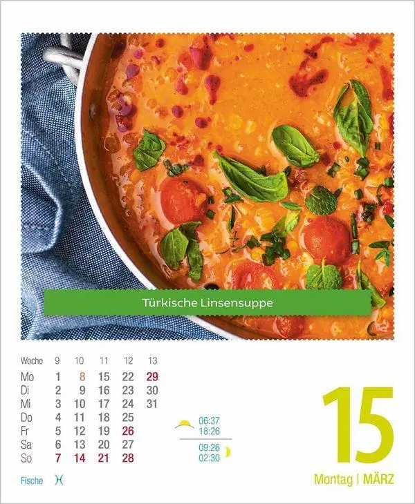 Bild: 9783819301698 | Gesund &amp; Lecker! 2027 | Korsch Verlag | Kalender | 328 S. | Deutsch