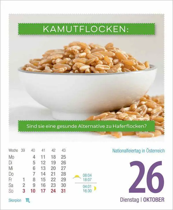 Bild: 9783819301698 | Gesund &amp; Lecker! 2027 | Korsch Verlag | Kalender | 328 S. | Deutsch