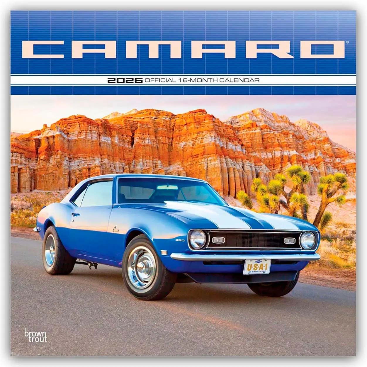 Cover: 9798330701698 | Camaro - Chevrolet Camaro 2026 - 16-Monatskalender | Publishers | 2026
