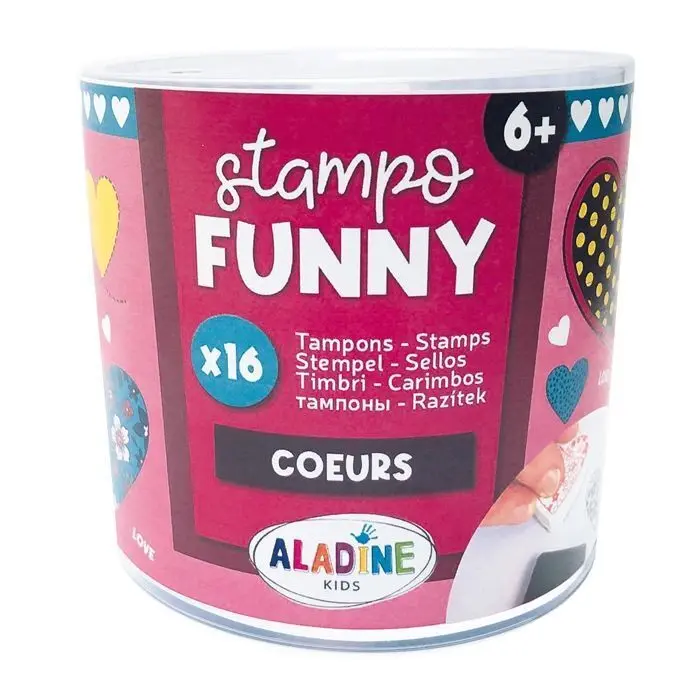 Cover: 3660016851798 | ALADINE - Kinder Stempel Funny Herzen | 3085179 | ALADINE