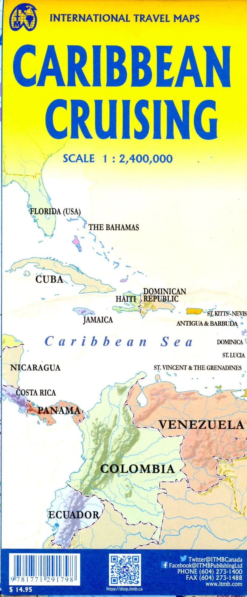 Bild: 9781771291798 | Caribbean Cruising | (Land-)Karte | Gefalzt | Englisch | 2023