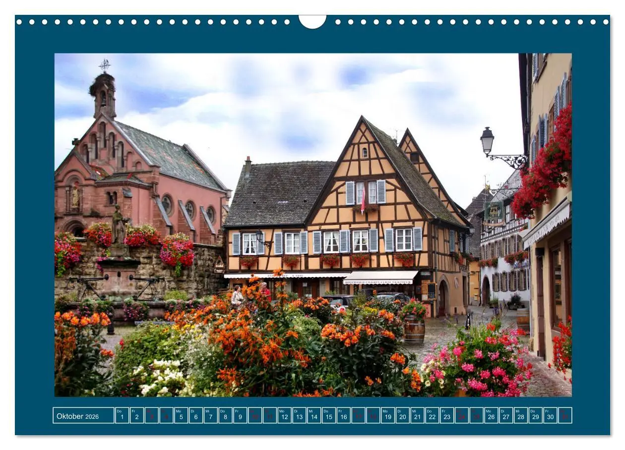 Bild: 9783457641798 | Faszinierendes Elsass (Wandkalender 2026 DIN A3 quer), CALVENDO...