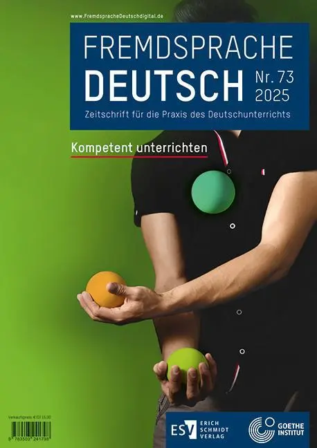 Cover: 9783503241798 | Fremdsprache Deutsch - - Heft 73 (2025): Kompetent unterrichten | 2025