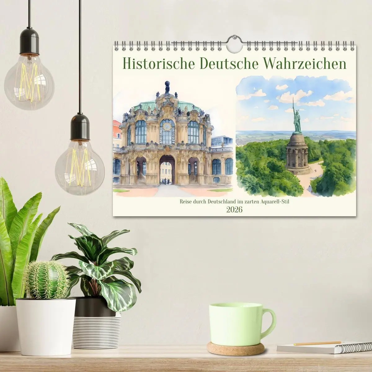 Bild: 9783516731798 | Historische Deutsche Wahrzeichen (Wandkalender 2026 DIN A4 quer),...