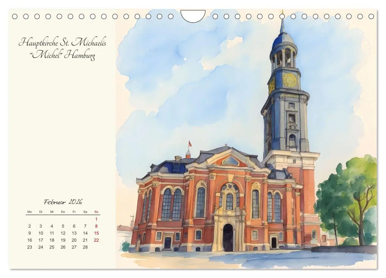 Bild: 9783516731798 | Historische Deutsche Wahrzeichen (Wandkalender 2026 DIN A4 quer),...