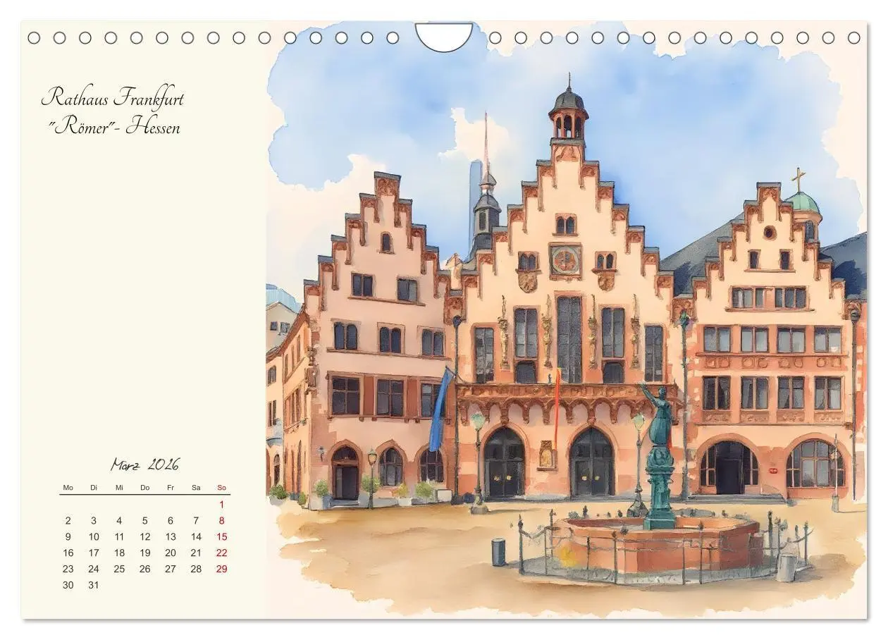 Bild: 9783516731798 | Historische Deutsche Wahrzeichen (Wandkalender 2026 DIN A4 quer),...