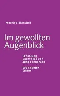 Cover: 9783905591798 | Im gewollten Augenblick | Erzählung, Sammlung Urs Engeler Editor