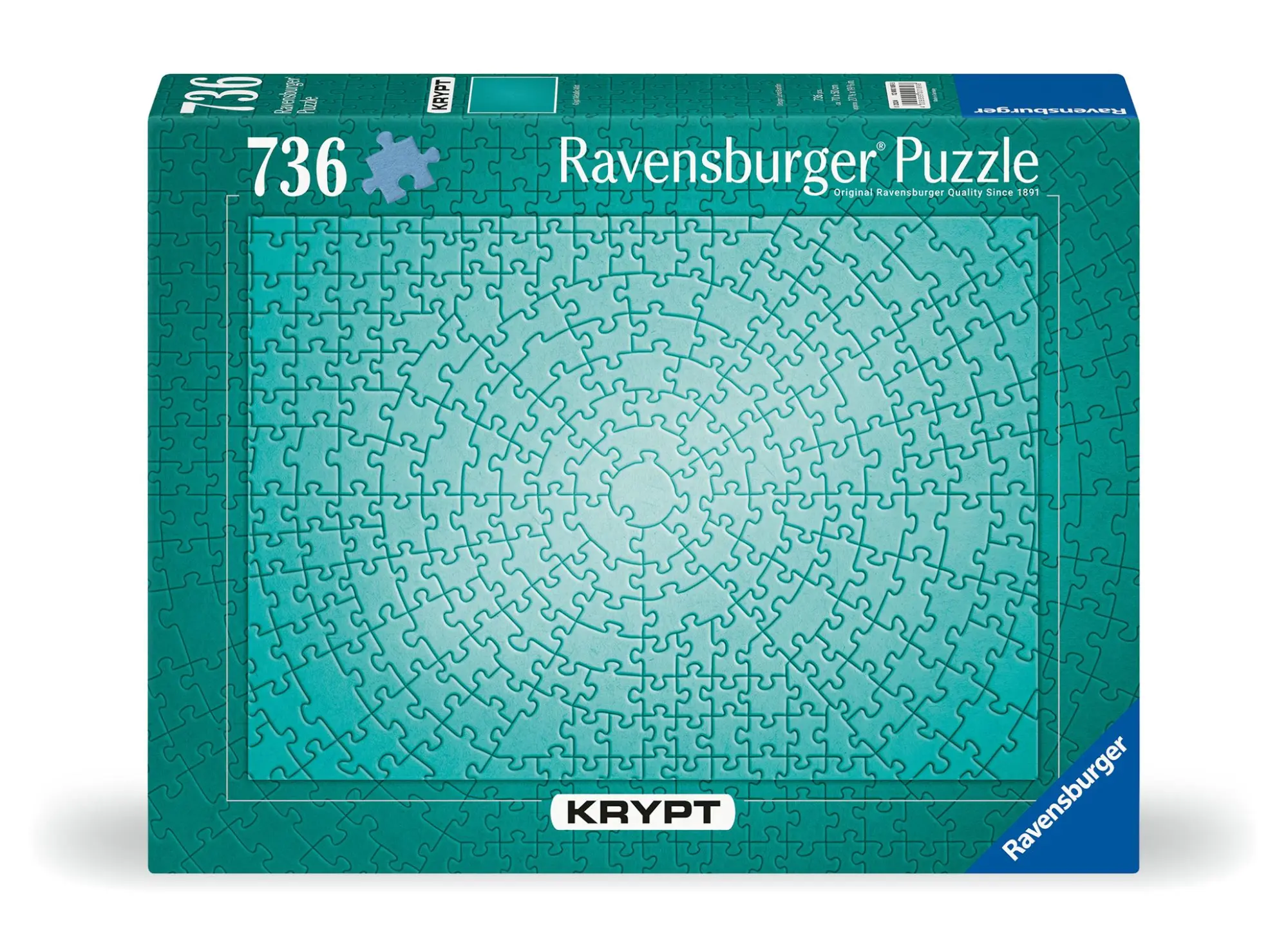 Cover: 4005555001898 | Erwachsenenpuzzle 736 Teile - Krypt Metallic Mint | Spiel | Krypt