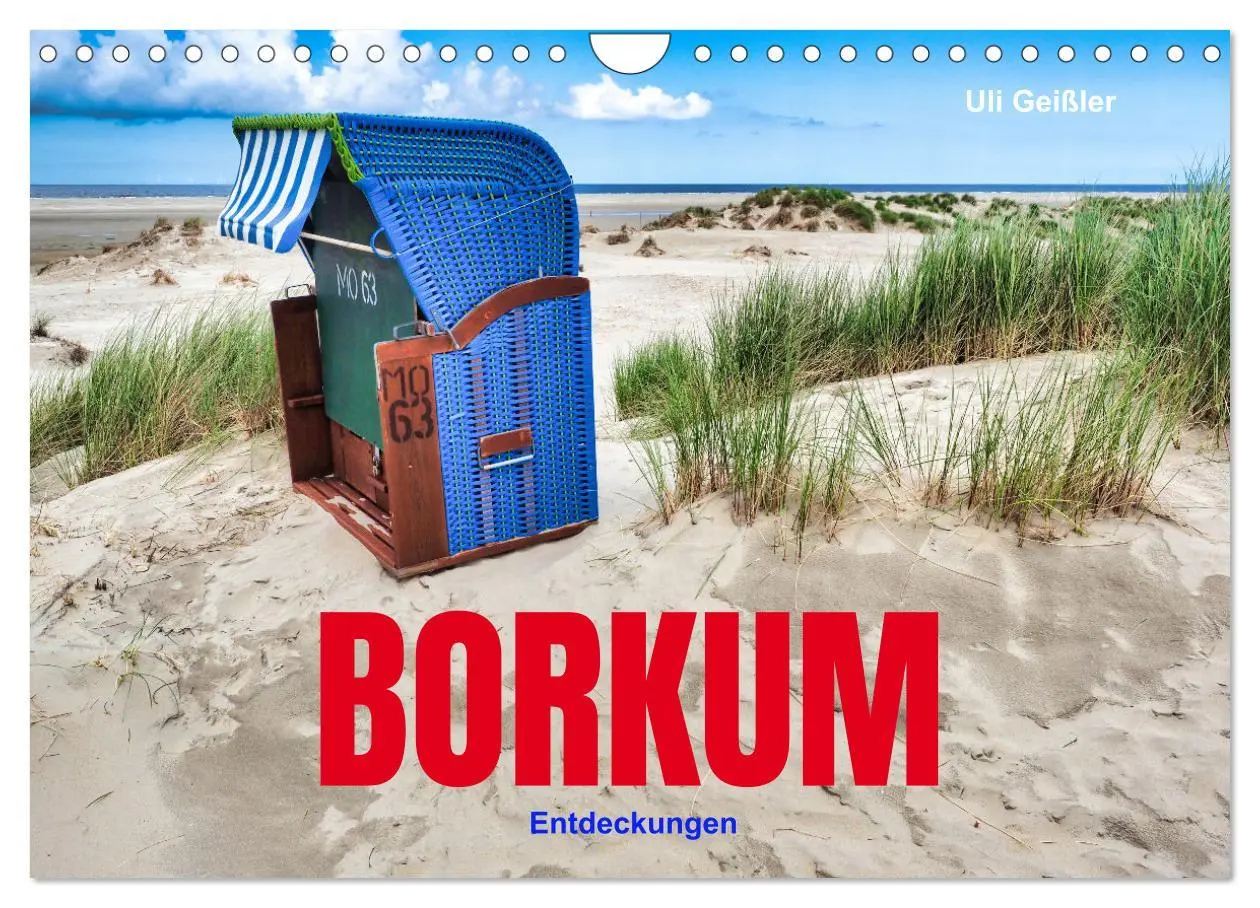 Cover: 9783457321898 | BORKUM Entdeckungen (Wandkalender 2026 DIN A4 quer), CALVENDO...