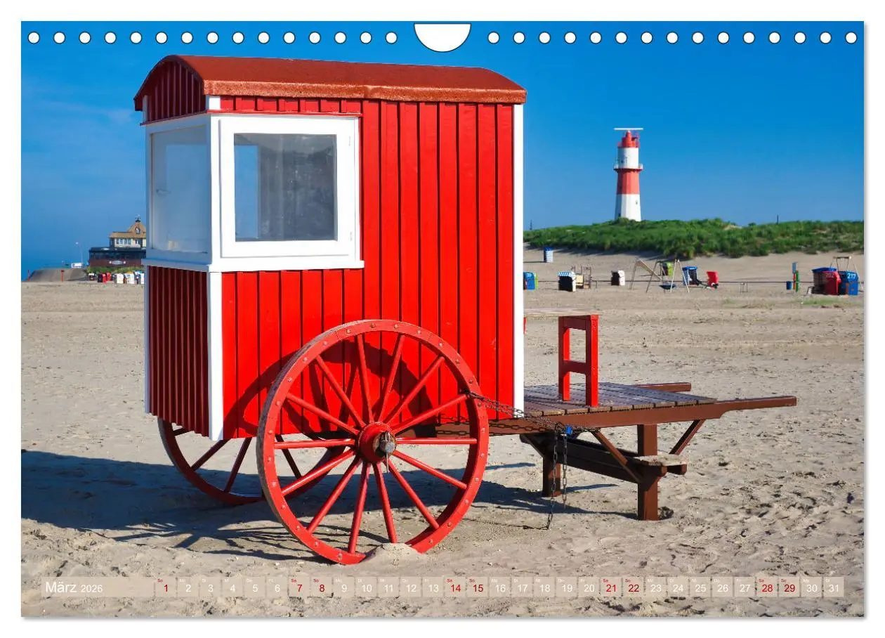 Bild: 9783457321898 | BORKUM Entdeckungen (Wandkalender 2026 DIN A4 quer), CALVENDO...