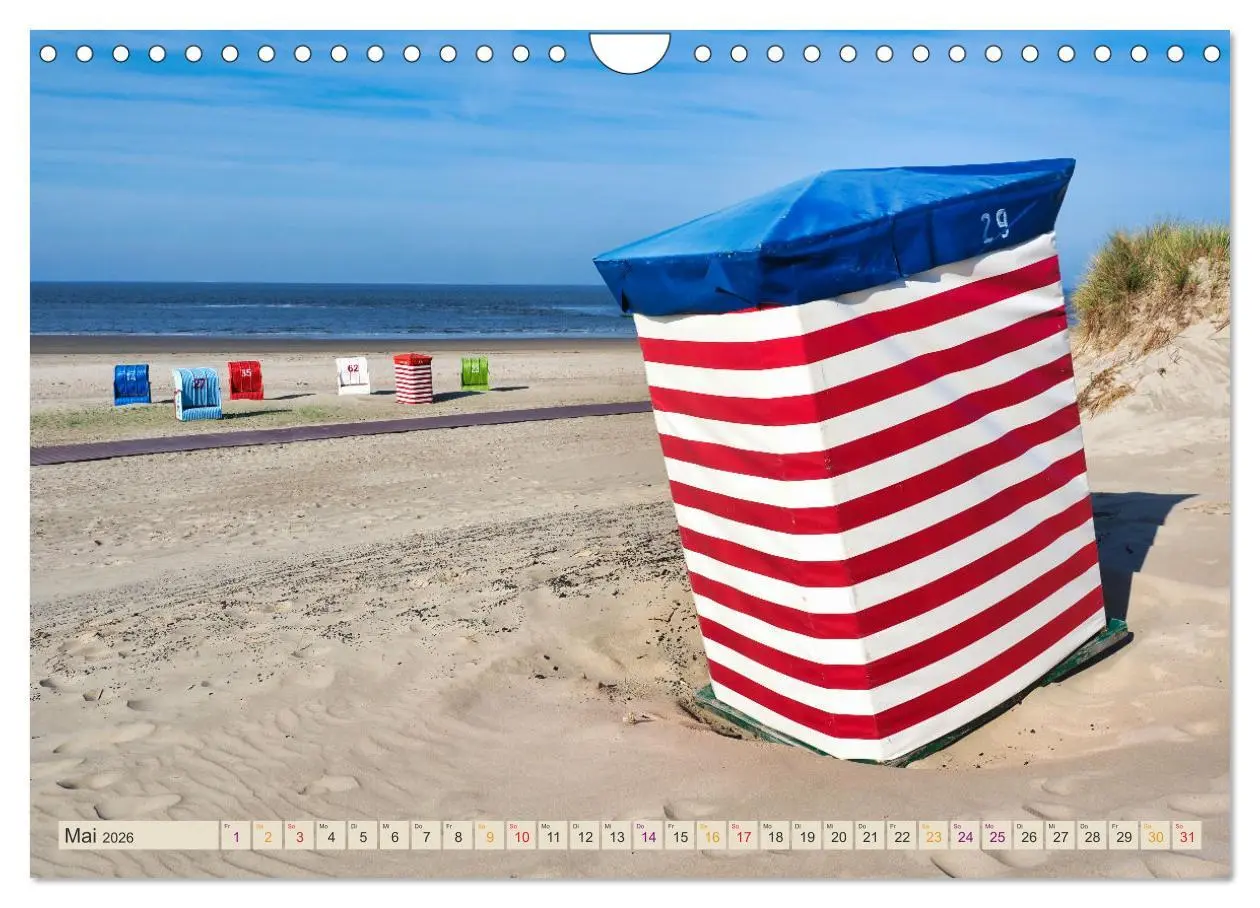 Bild: 9783457321898 | BORKUM Entdeckungen (Wandkalender 2026 DIN A4 quer), CALVENDO...
