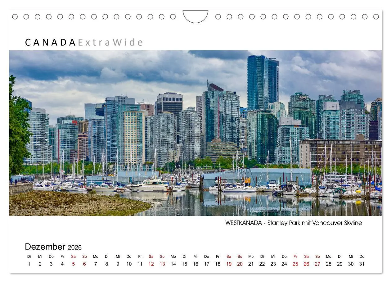 Bild: 9783457701898 | Impressionen aus Westkanada (Wandkalender 2026 DIN A4 quer),...