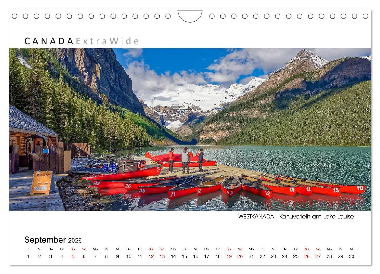 Bild: 9783457701898 | Impressionen aus Westkanada (Wandkalender 2026 DIN A4 quer),...