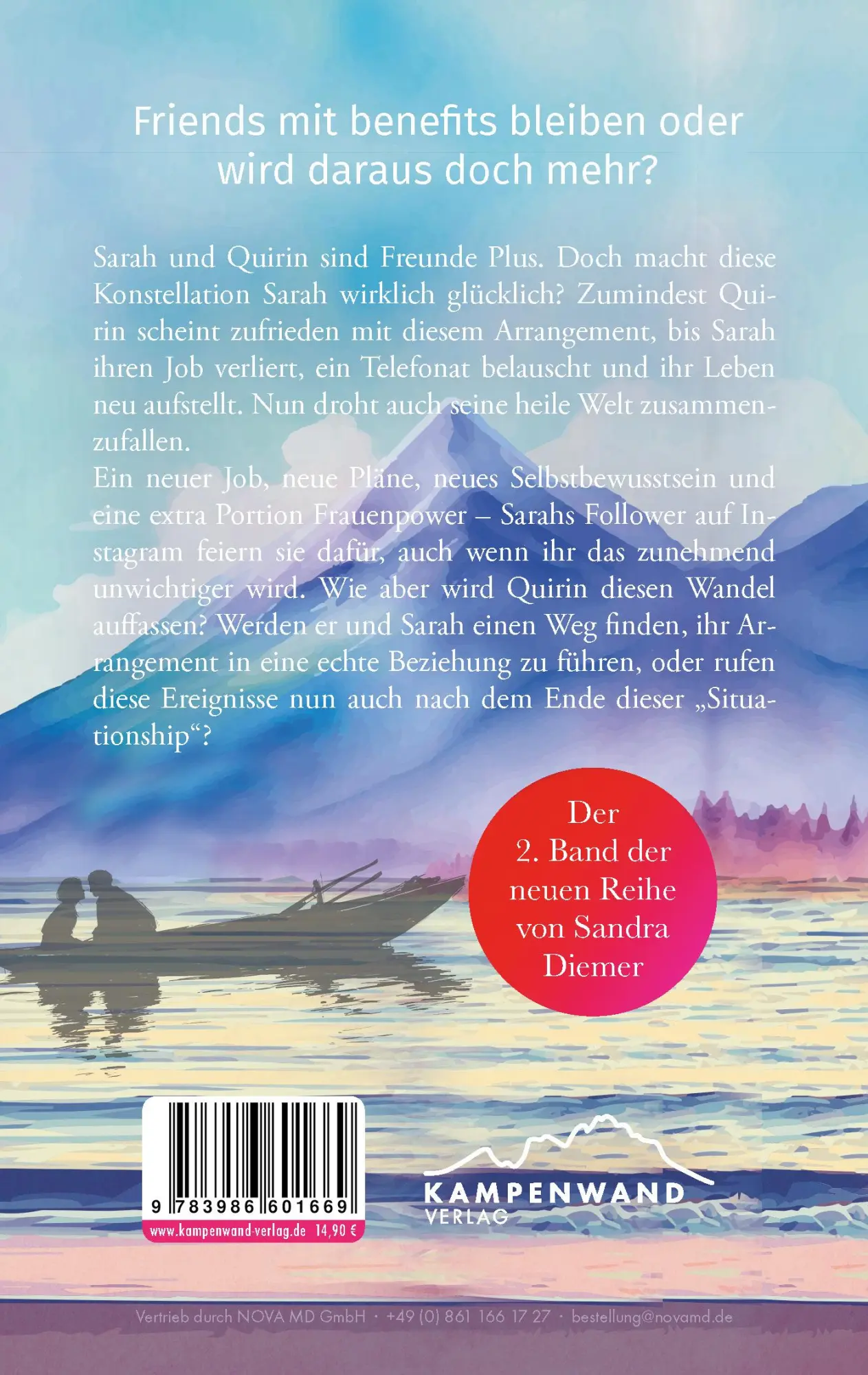 Rückseite: 9783986601898 | Café Seelenzauber am See | Sandra Diemer | Taschenbuch | 372 S. | 2024