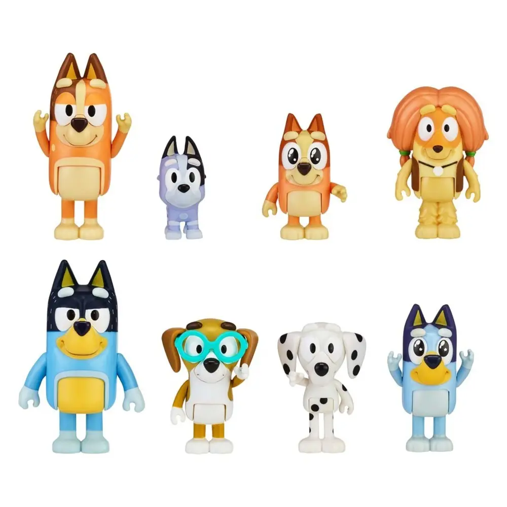 Bild: 630996171998 | BLUEY Figuren 8er Mega-Pack | 300168 | Deutsch | 2024 | InVento