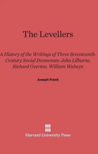Cover: 9780674281998 | The Levellers | Joseph Frank | Buch | HC runder Rücken kaschiert