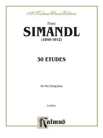 Cover: 9780769251998 | Thirty Etudes for Double Bass | Franz Simandl | Buch | 1985
