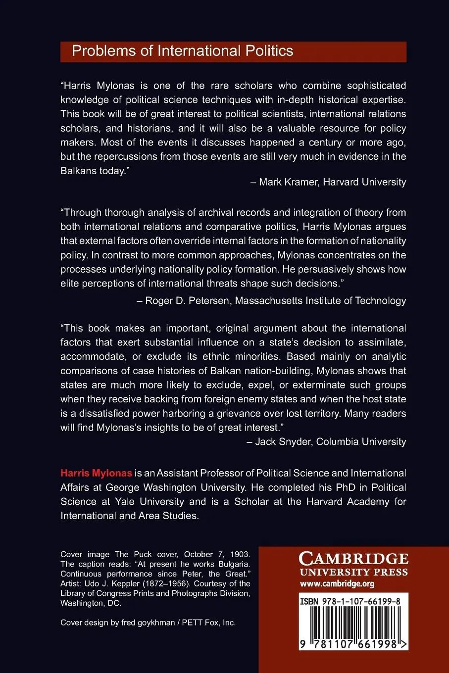 Rückseite: 9781107661998 | The Politics of Nation-Building | Harris Mylonas | Taschenbuch | 2013