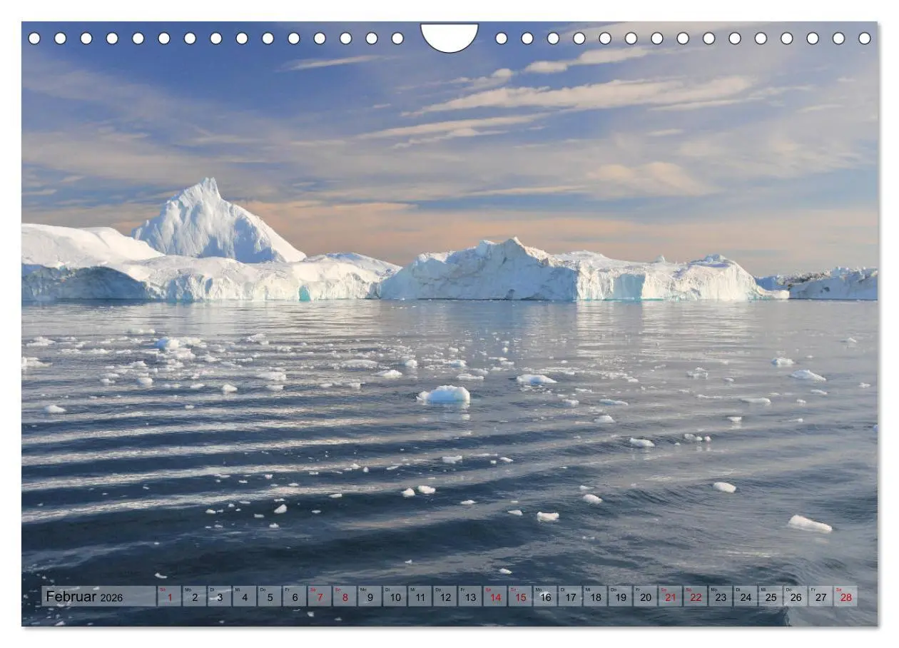 Bild: 9783457791998 | Grönland: Eisberge in der Disko Bucht (Wandkalender 2026 DIN A4...