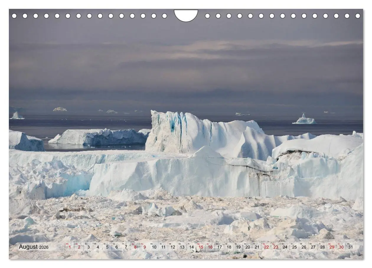 Bild: 9783457791998 | Grönland: Eisberge in der Disko Bucht (Wandkalender 2026 DIN A4...