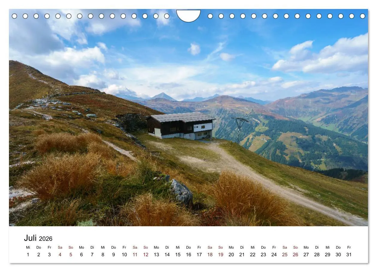 Bild: 9783457861998 | Die Gasteiner Berge Im Spätsommer (Wandkalender 2026 DIN A4 quer),...