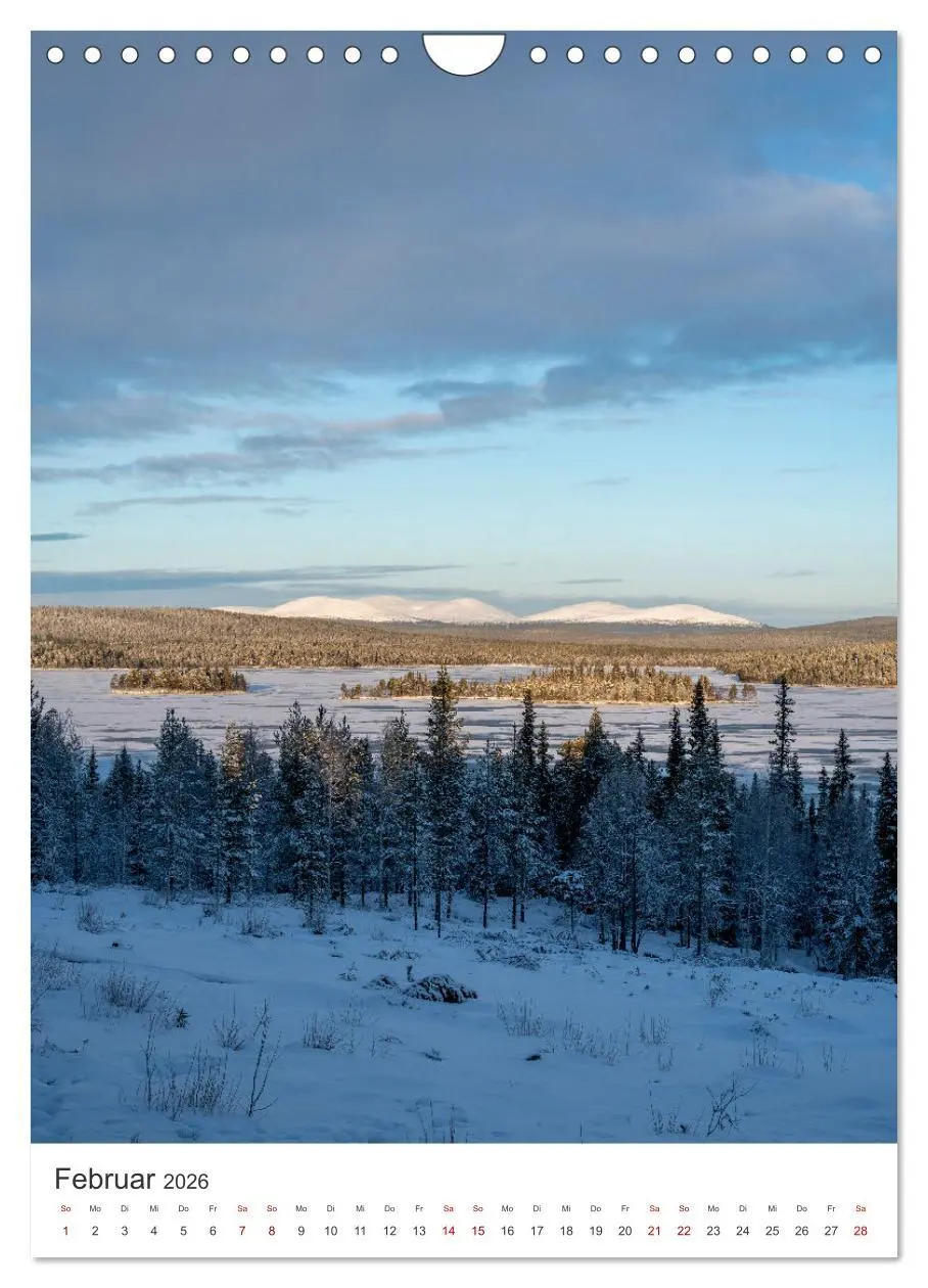 Bild: 9783516331998 | Winter in Lappland - Bezaubernde Schönheit (Wandkalender 2026 DIN...