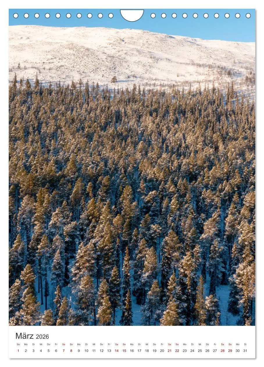 Bild: 9783516331998 | Winter in Lappland - Bezaubernde Schönheit (Wandkalender 2026 DIN...