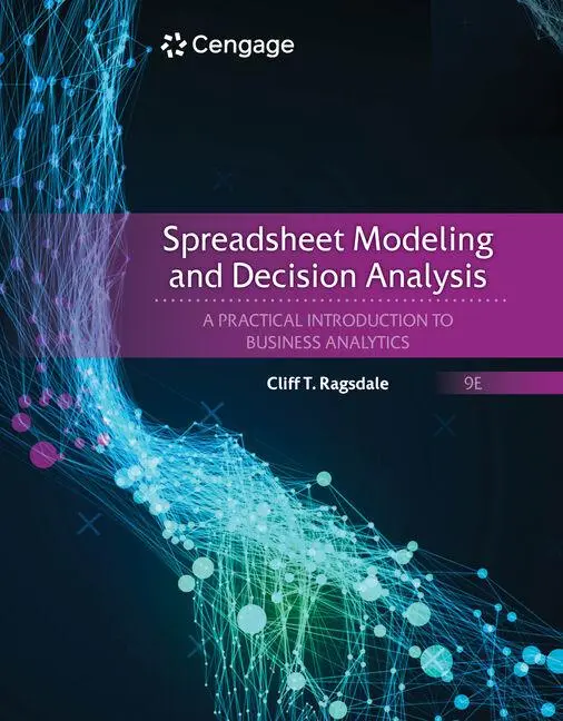 Cover: 9780357132098 | Spreadsheet Modeling and Decision Analysis | Cliff Ragsdale | Buch