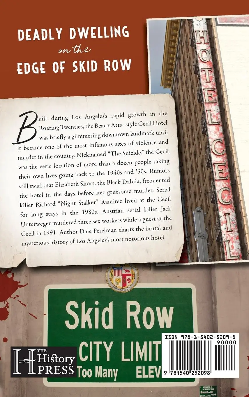 Rückseite: 9781540252098 | Death at the Cecil Hotel in Los Angeles | Dale Richard Perelman | Buch
