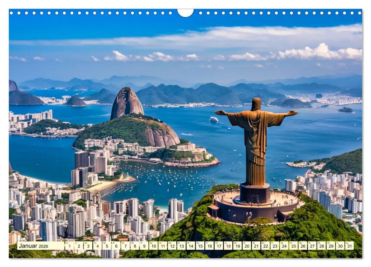 Bild: 9783457372098 | Typisch Brasilien (Wandkalender 2026 DIN A3 quer), CALVENDO...