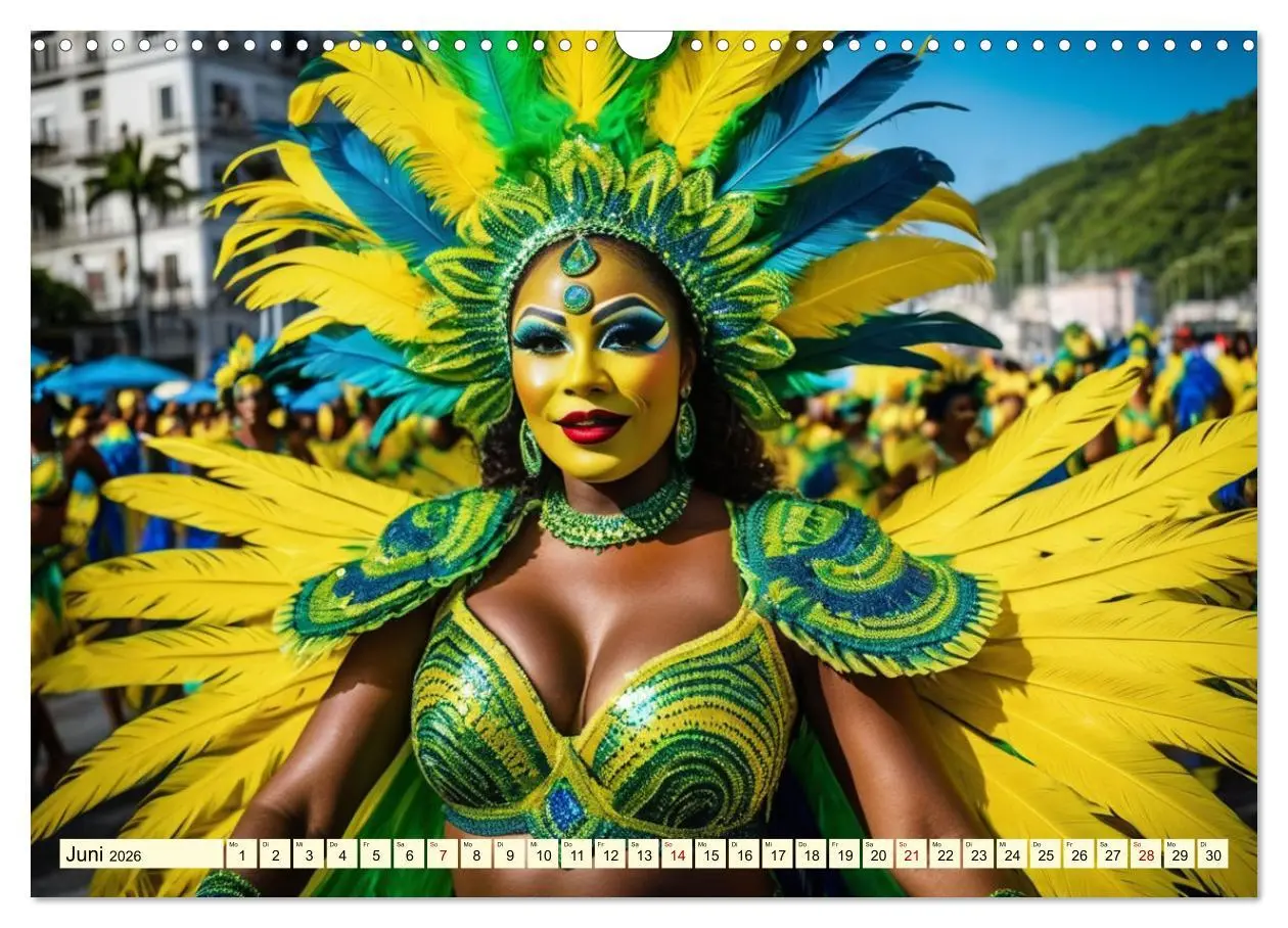 Bild: 9783457372098 | Typisch Brasilien (Wandkalender 2026 DIN A3 quer), CALVENDO...